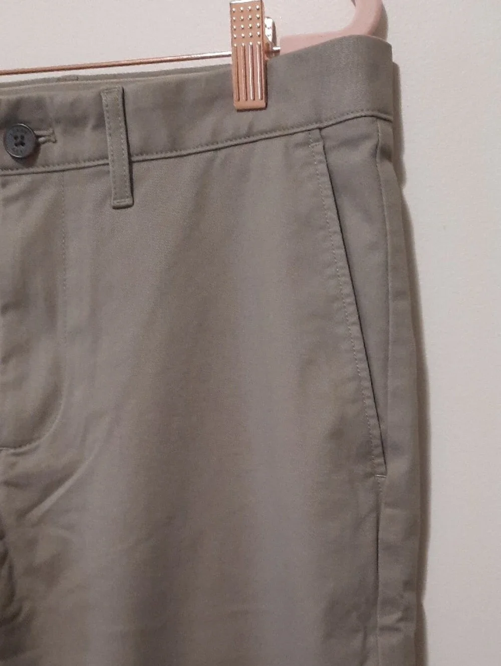 J. Crew Slim Straight Chinos in Light Taupe